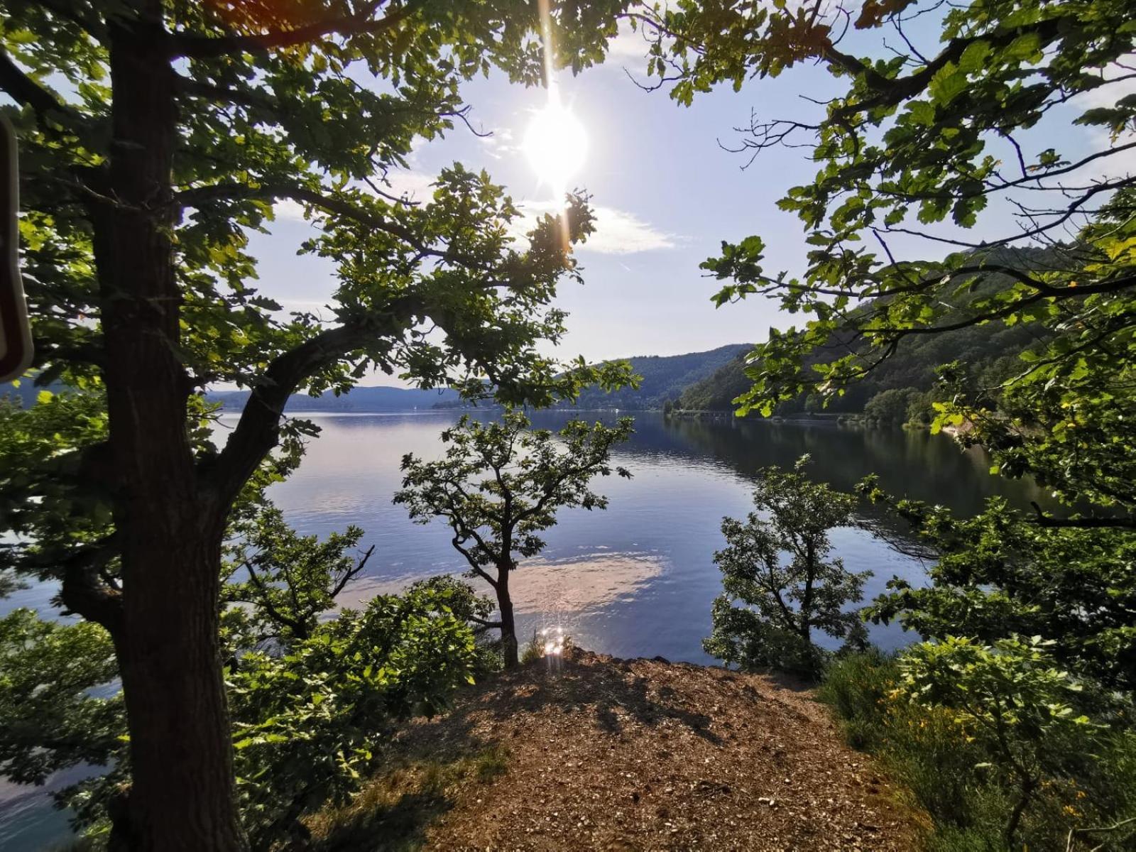 Ferienhaus Schoene Aussicht Ferienwohnung Gelb Hemfurth-Edersee Exteriör bild