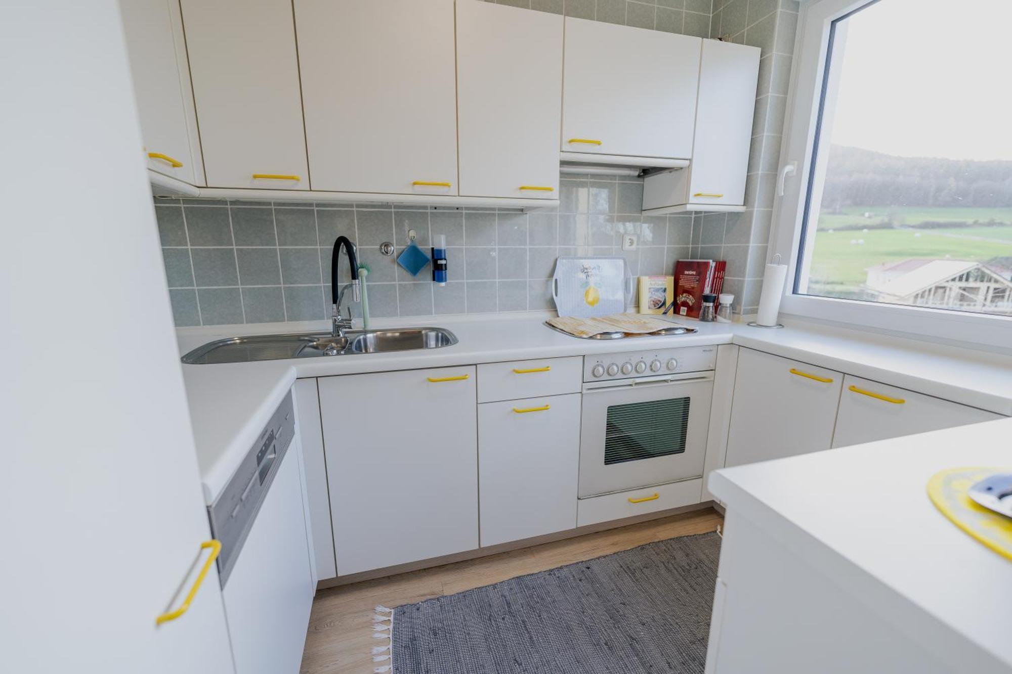 Ferienhaus Schoene Aussicht Ferienwohnung Gelb Hemfurth-Edersee Exteriör bild